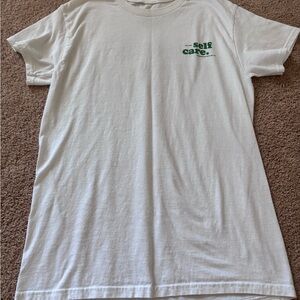 PacSun White Tee with Green Print